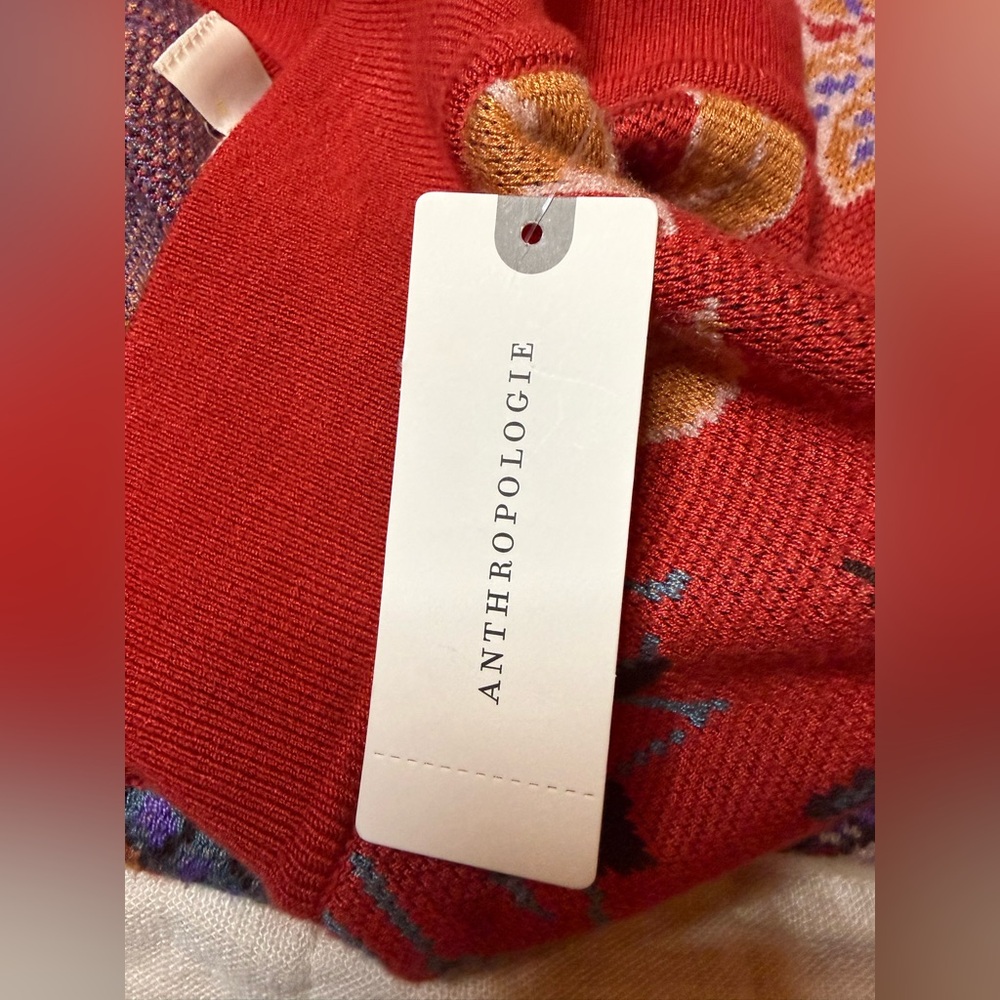 Maeve Delphinia Floral Knit Pencil Skirt - Picture 7 of 12